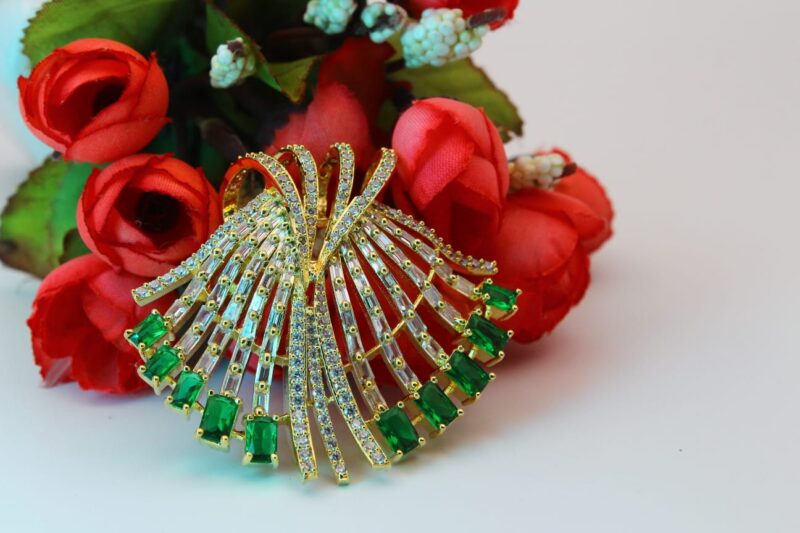 Shell-Shaped Pendant and Earring Set - Image 4